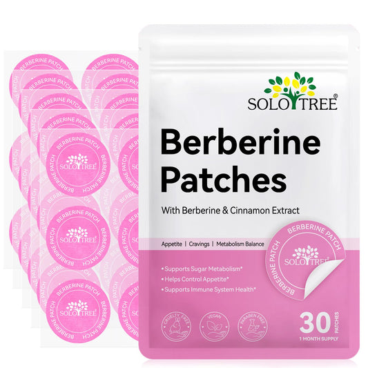 Arkture Berberine Patches box showing Cinnamon and Pomegranate