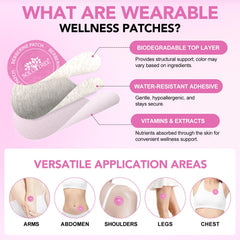 Water-resistant adhesive patch in use during activity