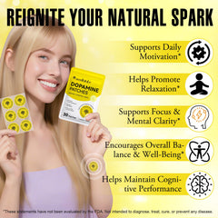 Plant-based ingredients highlighted for dopamine patches