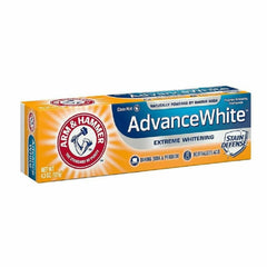 Enamel protection and whitening concept on packaging