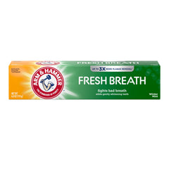Arm & Hammer Advanced White Breath Freshening Toothpaste, Winter Mint, 6 oz tube.