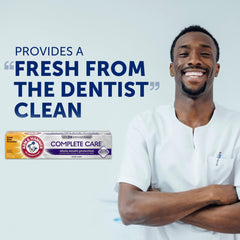 Fresh mint flavor ARM & HAMMER Complete Care toothpaste