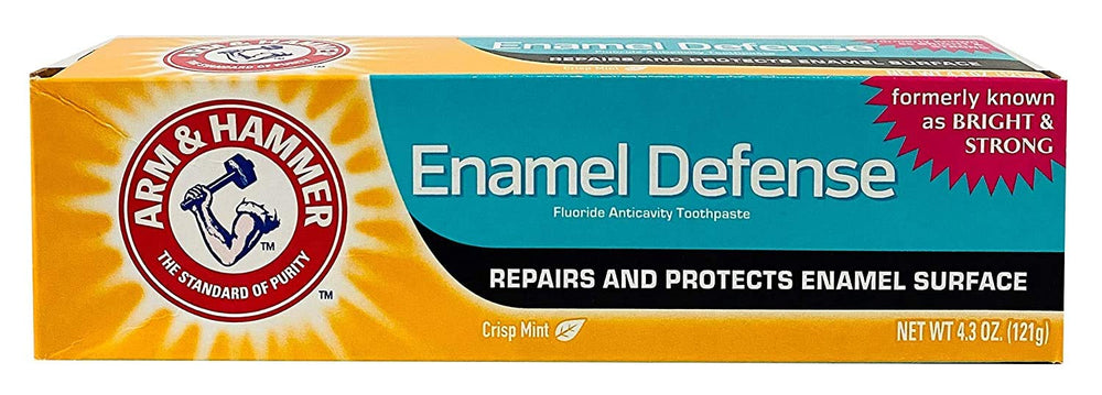 Arm & Hammer Enamel Defense Toothpaste 4.3 oz 3-pack hero image