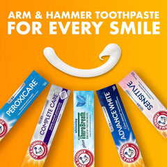 4-pack toothpaste on store shelf