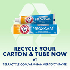 Arm & Hammer oral care product collection featuring Peroxicare