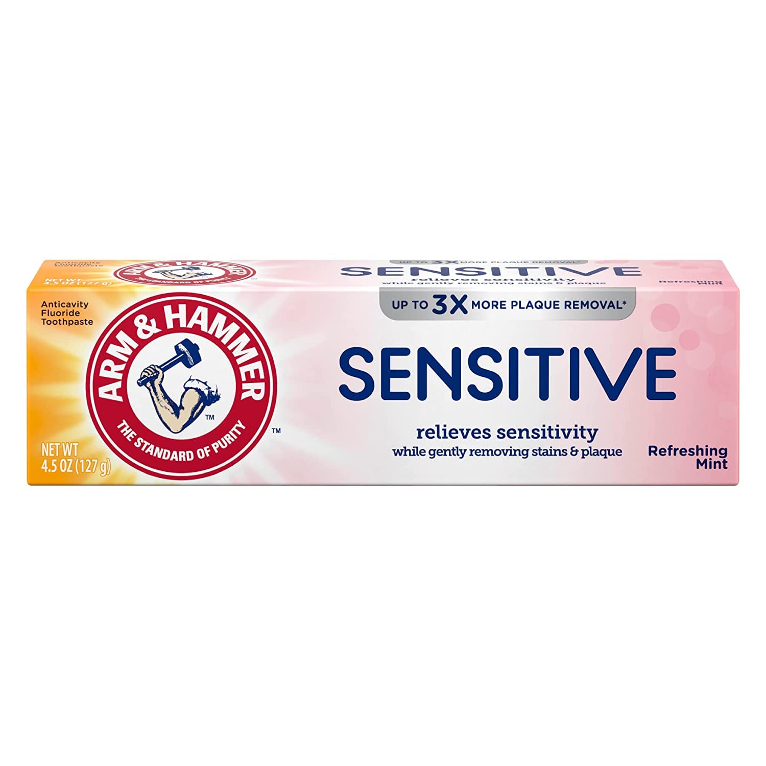 Product image: ARM & HAMMER Sensitive Teeth & Gums Toothpaste 4.5 oz pack of 6