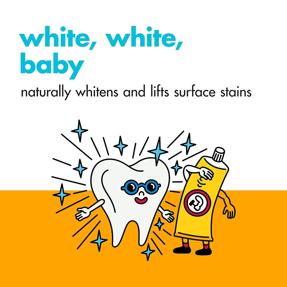Front view of ARM & HAMMER Sensitive Teeth & Gums toothpaste packaging