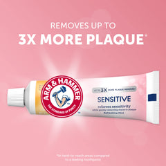 12-pack packaging for Arm & Hammer Sensitive Teeth & Gums Toothpaste