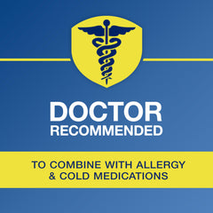Simply Saline non-drowsy spray ideal for safe day and night use.