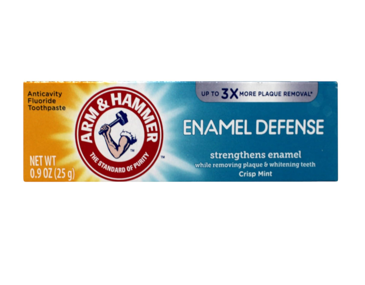 Arm & Hammer Truly Radiant Bright & Strong Whitening Toothpaste 0.9 oz tube – Pack of 6
