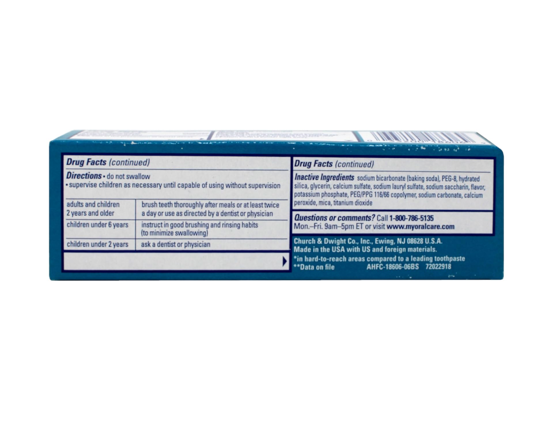 Graphic highlighting Triple Enamel Protection and Liquid Calcium Technology