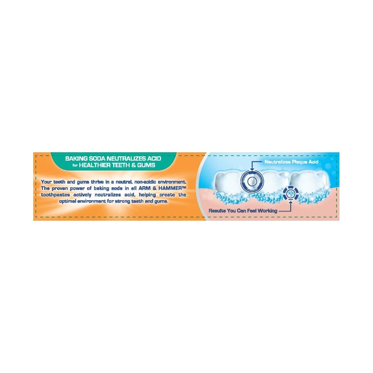 Bright smile after using ARM & HAMMER Truly Radiant toothpaste