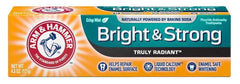 Front view of ARM & HAMMER Truly Radiant Whitening Toothpaste Fresh Mint 4.3 oz (Pack of 5)