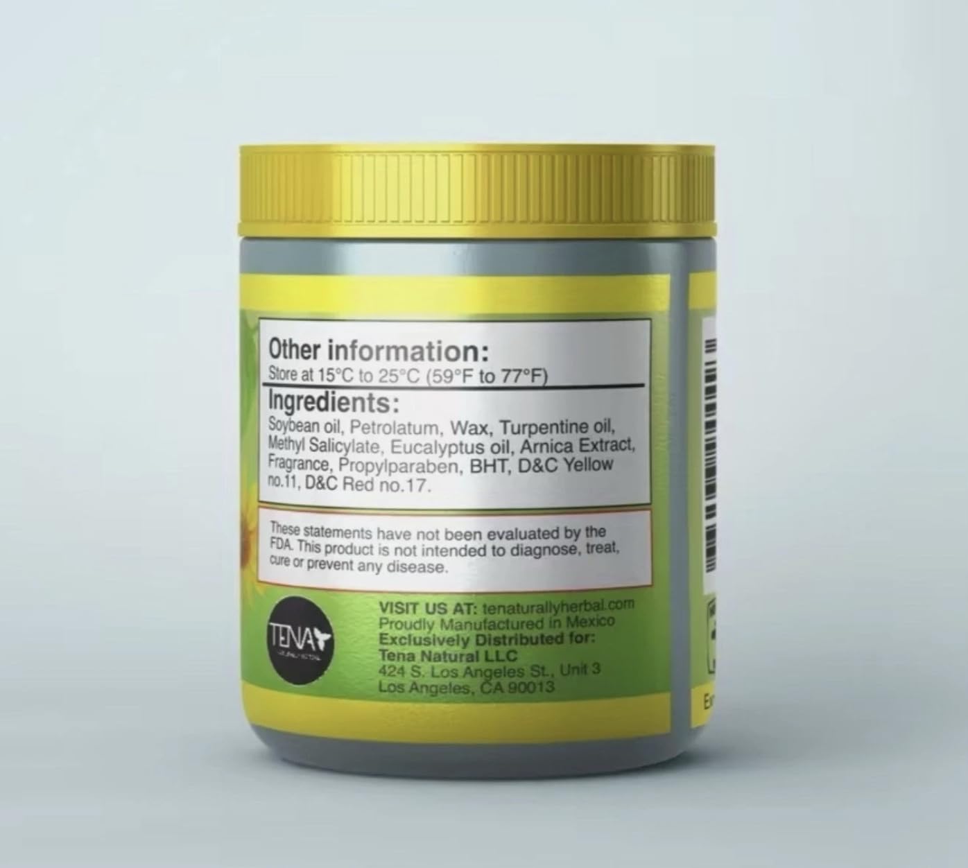 Person applying arnica gel on a sore muscle area