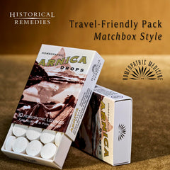 Arnica Drops on the go packaging (pocket-friendly)