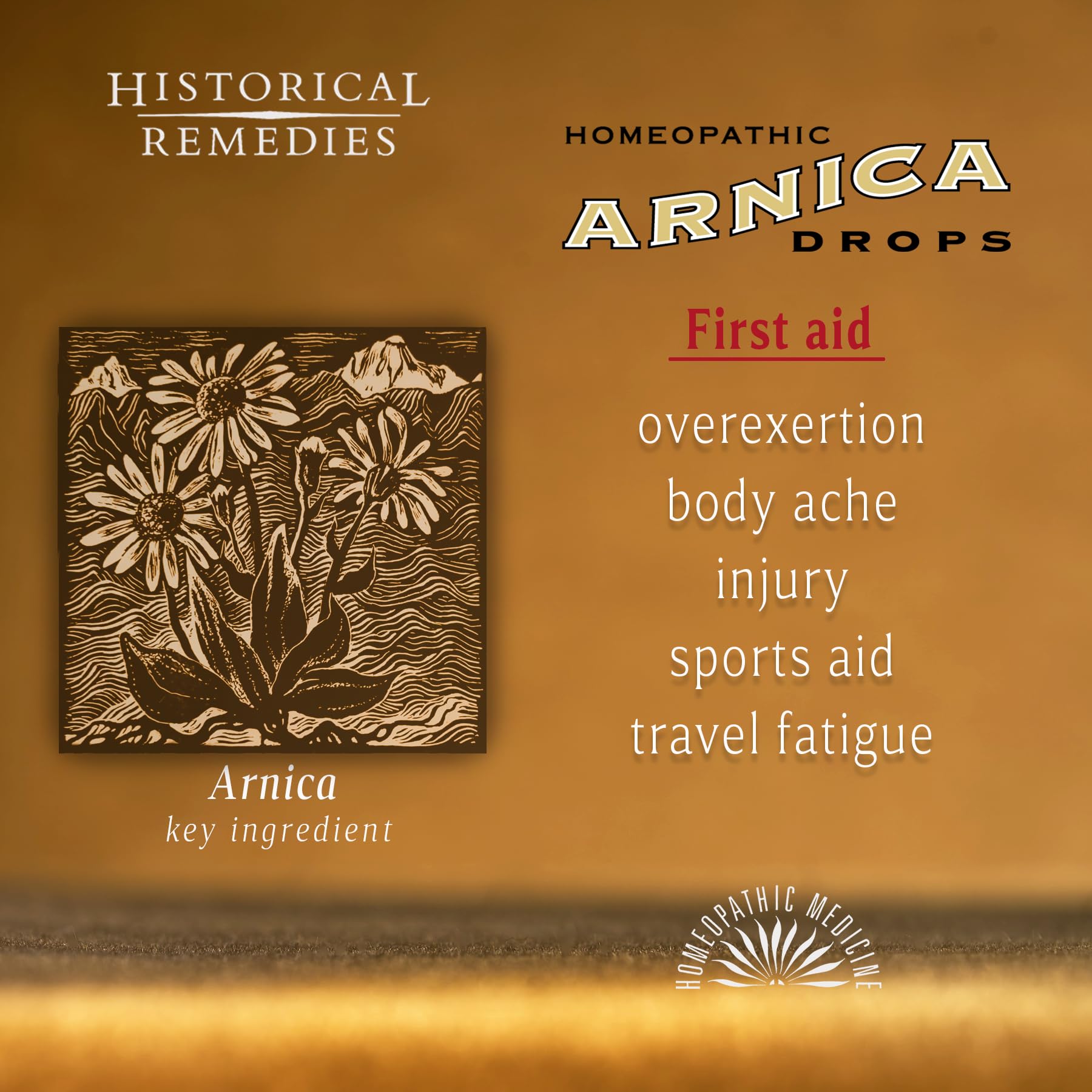Arnica Drops vegan gluten-free badge