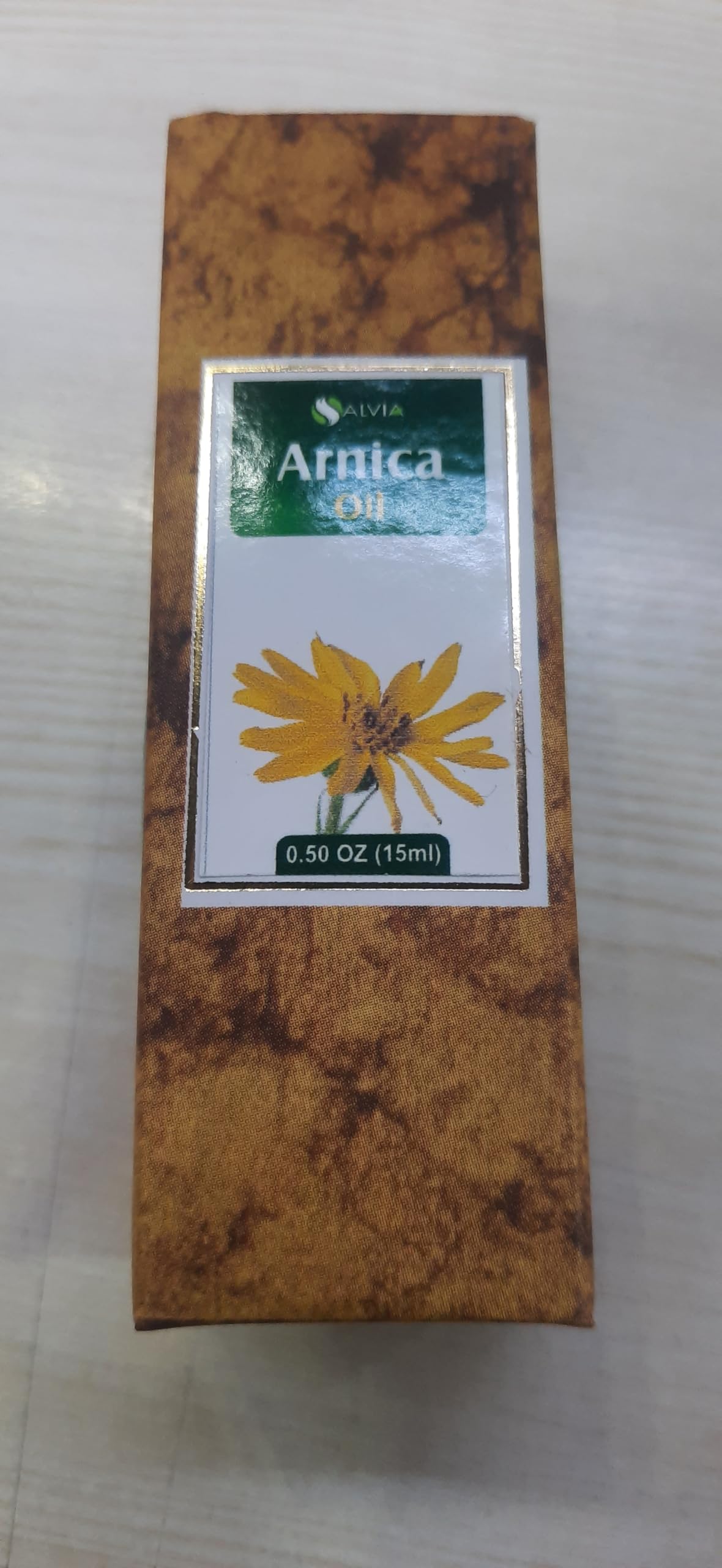 15 ml bottle of Arnica Montana therapeutic essential oil