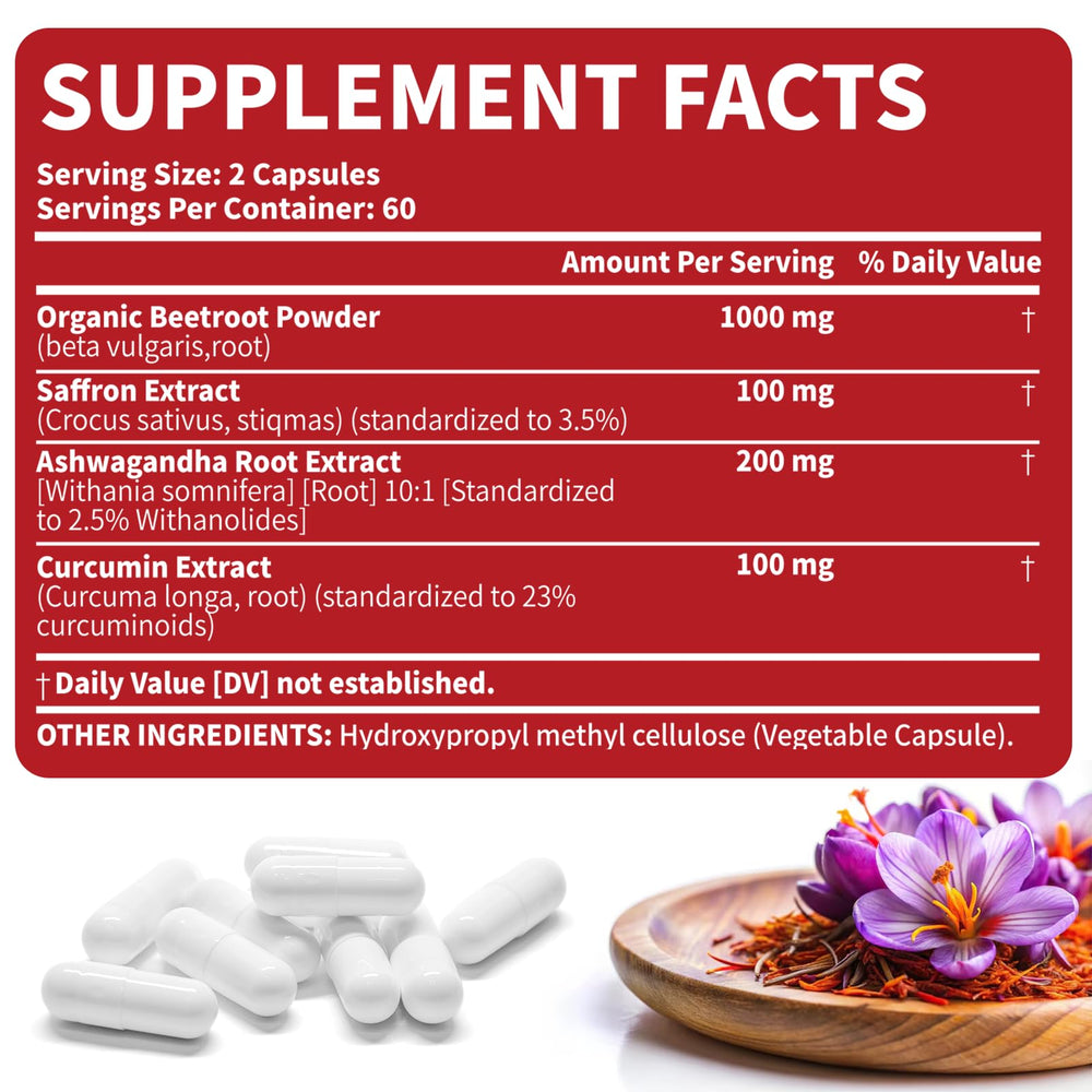 Two capsules daily serving suggestion