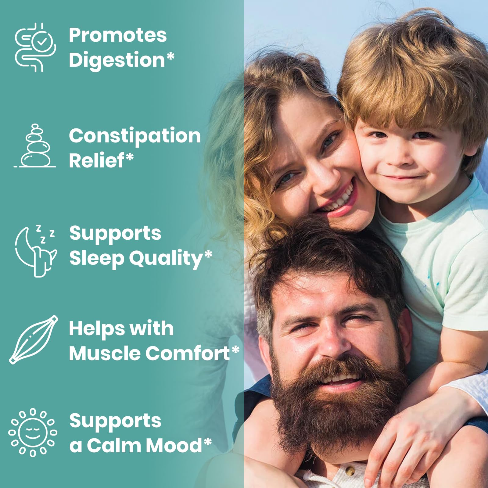 Arofum magnesium citrate sleep support with L-Theanine