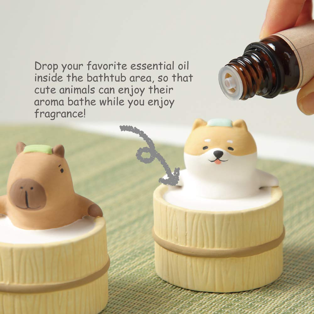 Animals with heart design diffuser - front view