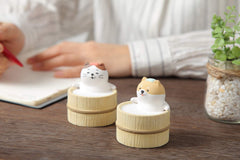 Close-up of ceramic texture - animals with heart diffuser