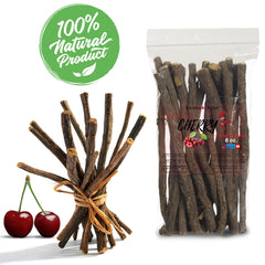 Cherry licorice root chew sticks flavor, Aroma Depot, 2 oz, 6.5-7 inches