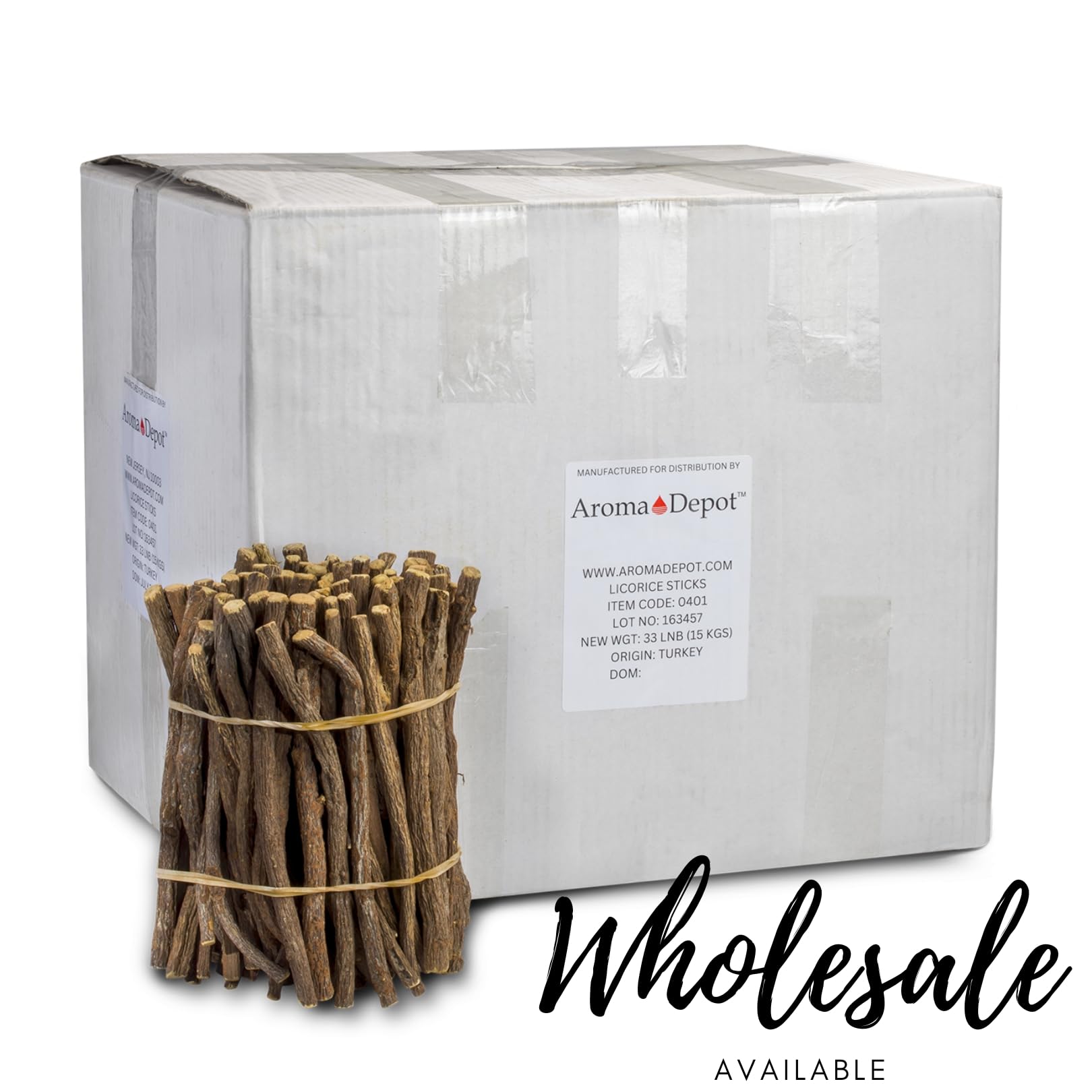 Mango licorice root chew sticks flavor, Aroma Depot, 2 oz, 6.5-7 inches