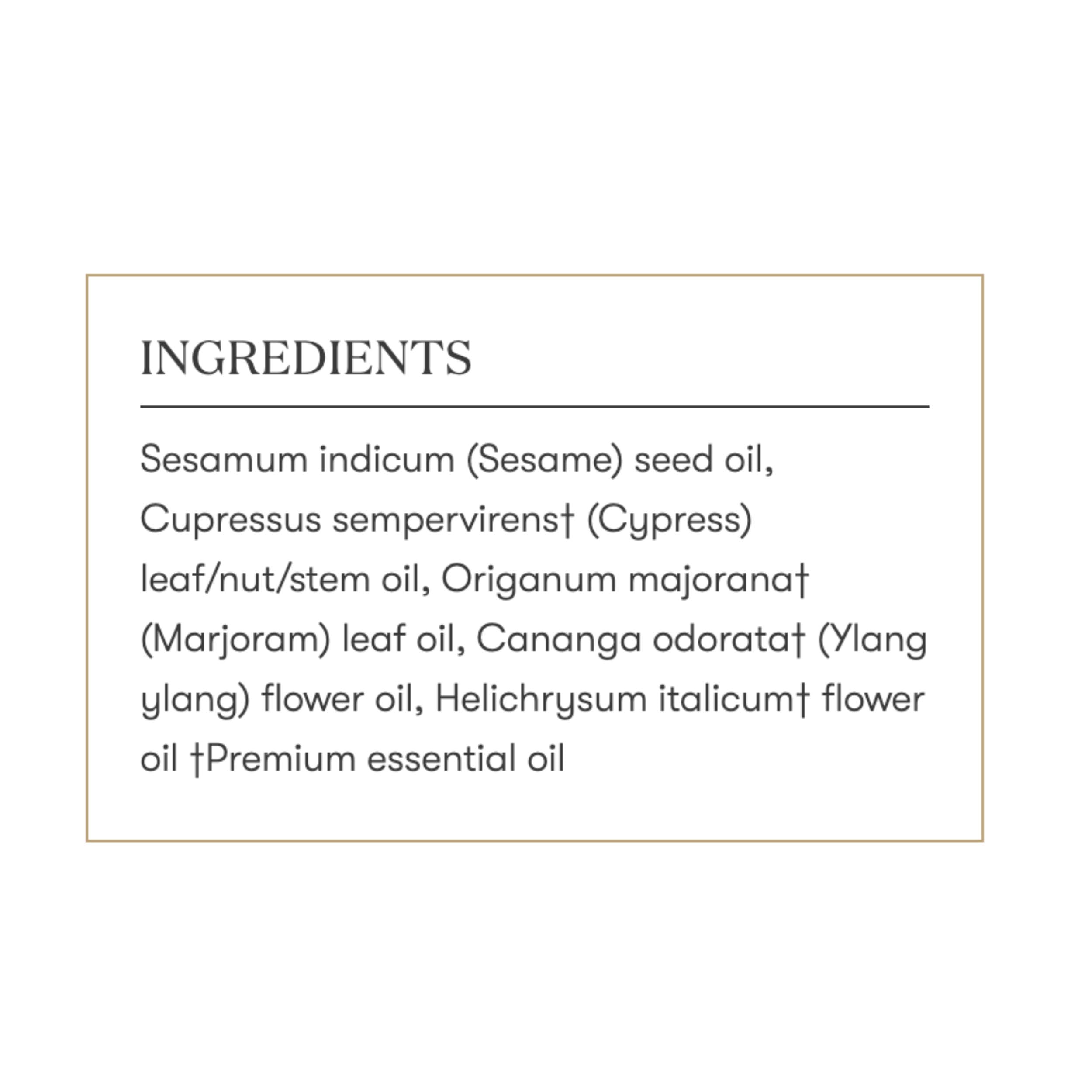 Botanical ingredients of Aroma Life essential oil