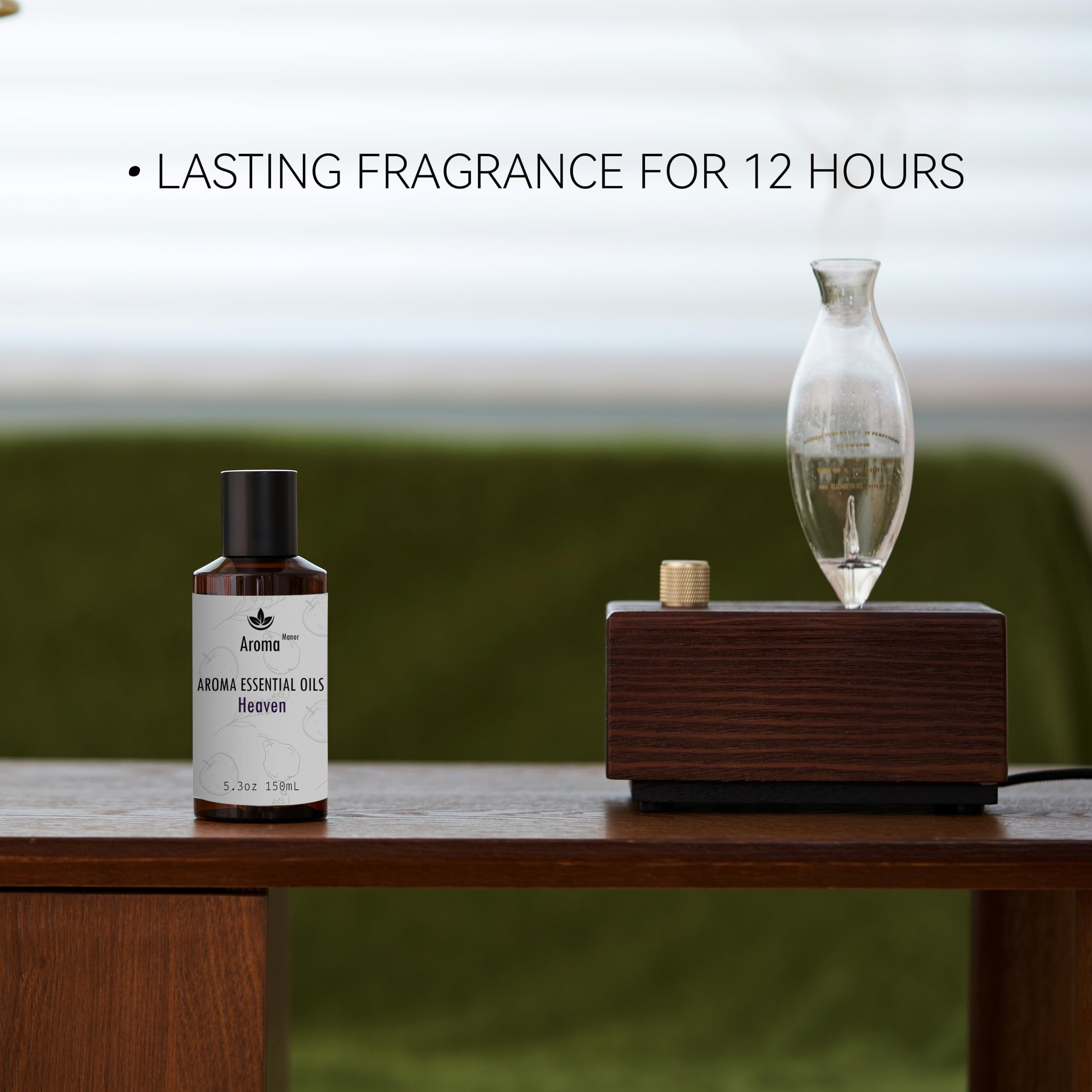Aroma Manor boxed packaging conveying gift-ready luxury presentation