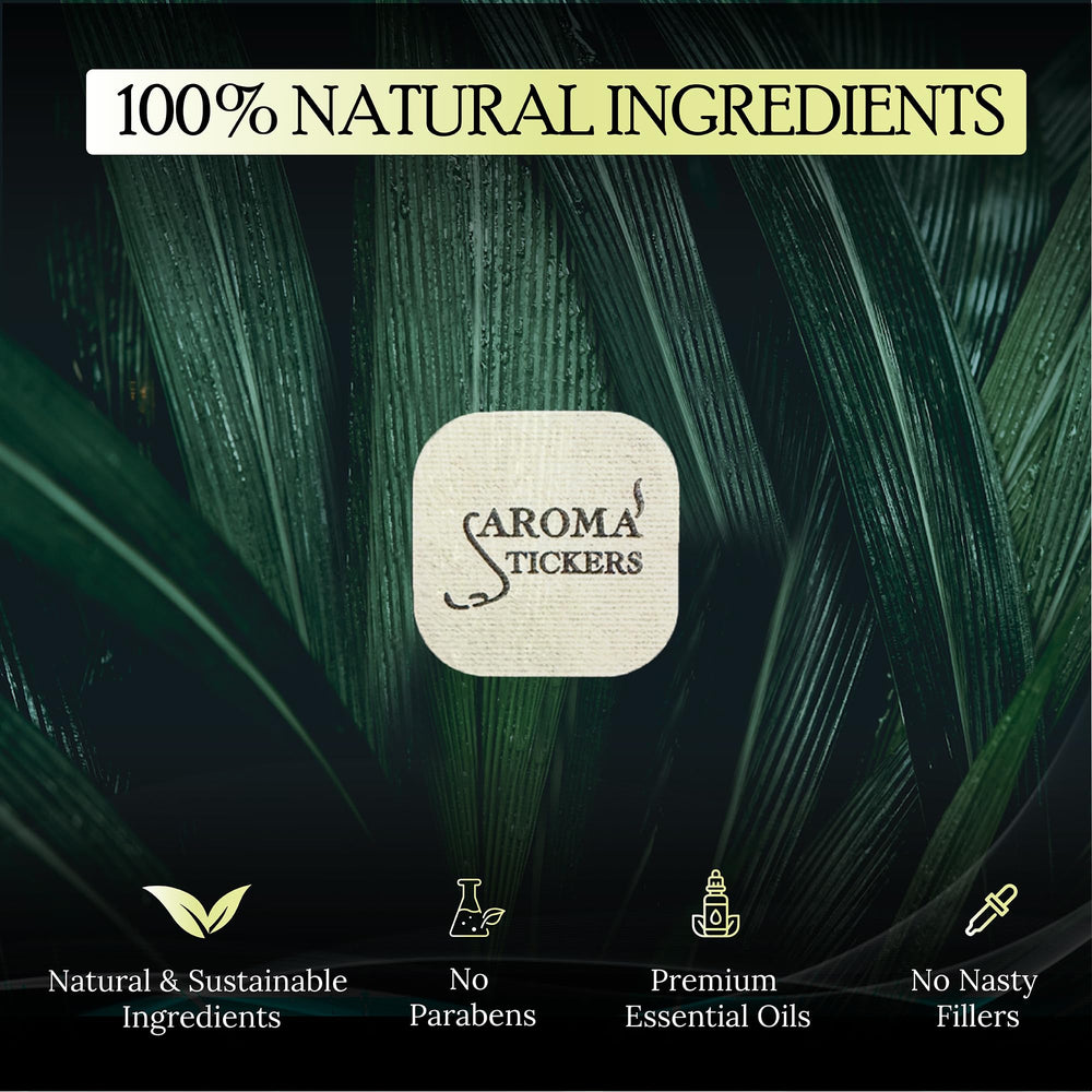 Natural ingredients icons and product branding