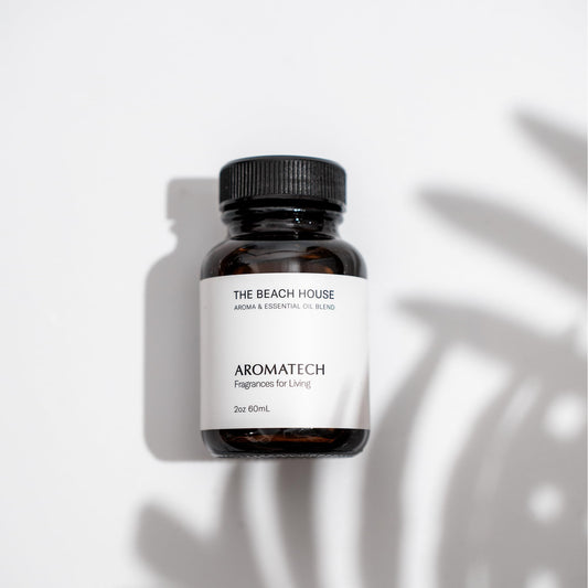 Close-up of Beach House notes: Salted Bergamot, Sandalwood & Coconut Milk