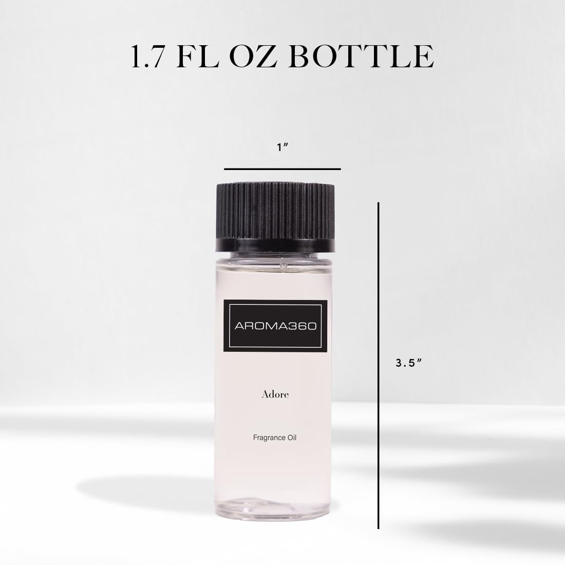 Aroma360 Adore 50mL bottle back label