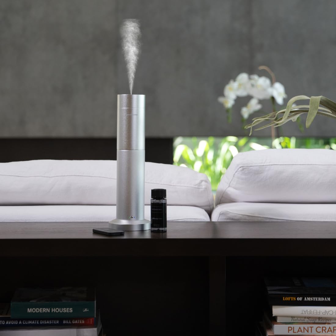 Lifestyle scene showcasing luxury ambience with All of Me Pro Pod