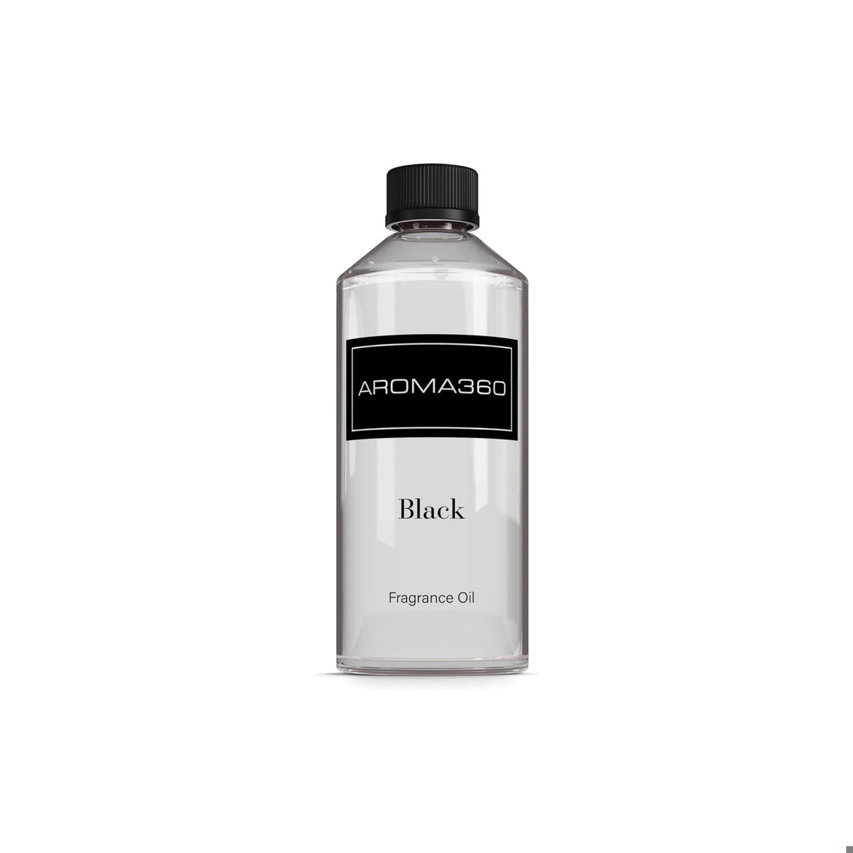 Aroma360 Black Diffuser Oil Bottle long-lasting fragrance for living spaces