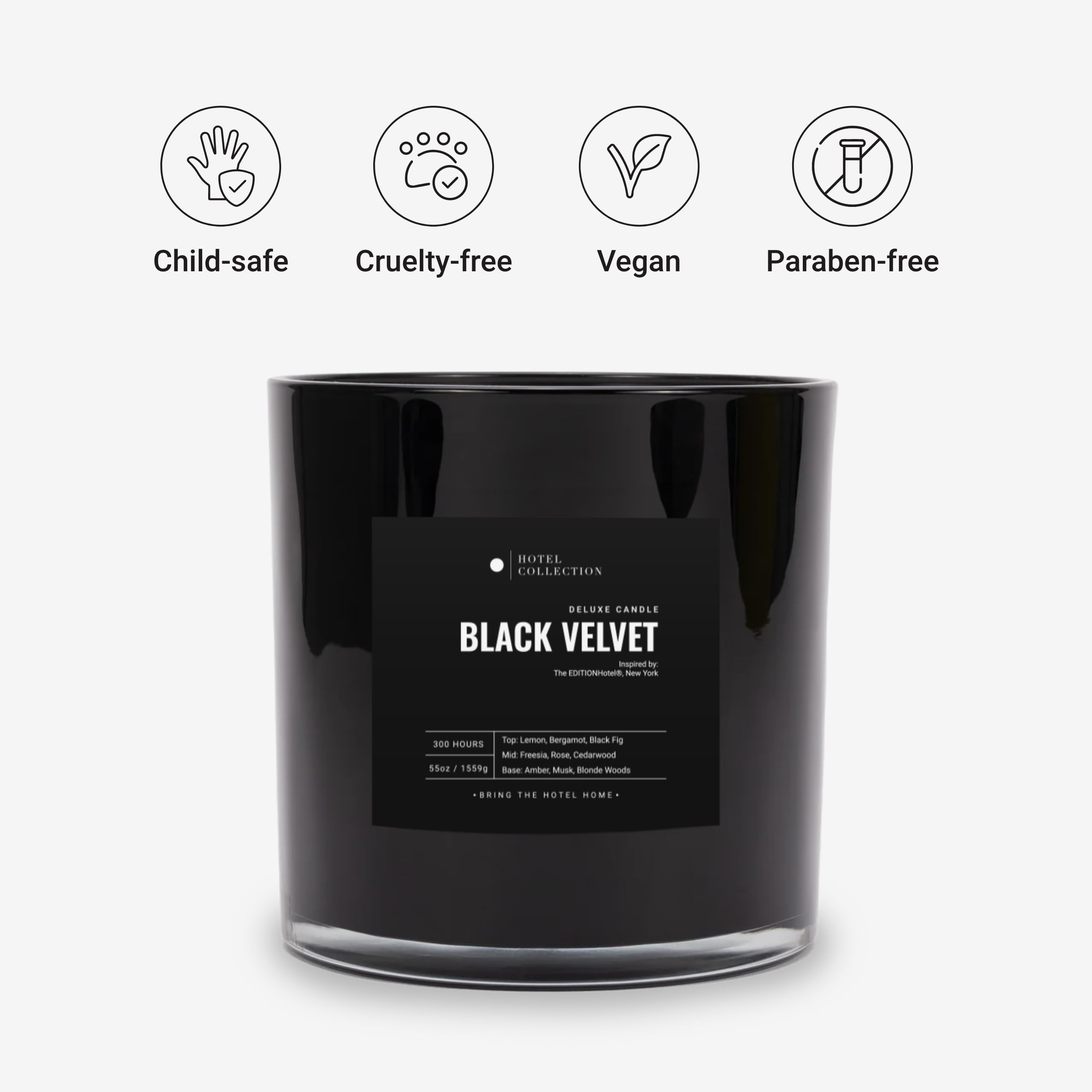 Aroma360 Black Velvet wax closeup highlights premium cruelty-free wax craftsmanship.