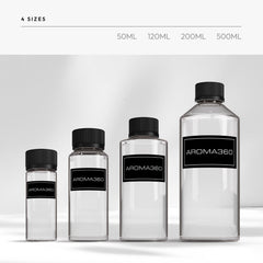 Aroma360 Blue amber and santal notes create confident, inviting atmosphere