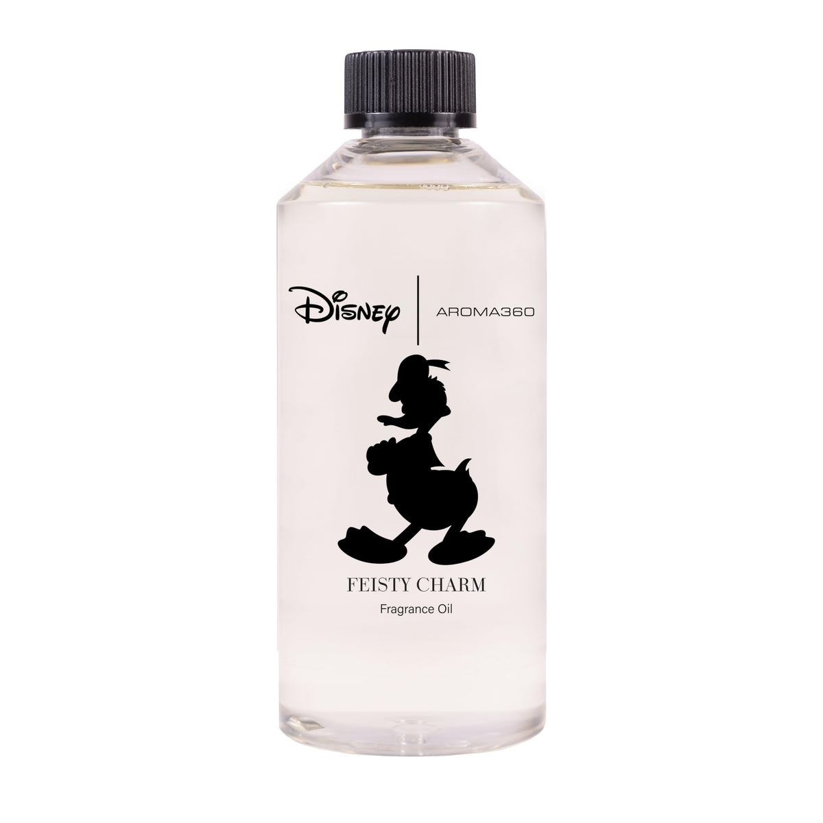Aroma360 Feisty Charm oil bottle inspired by Donald Duck, 16.9 oz