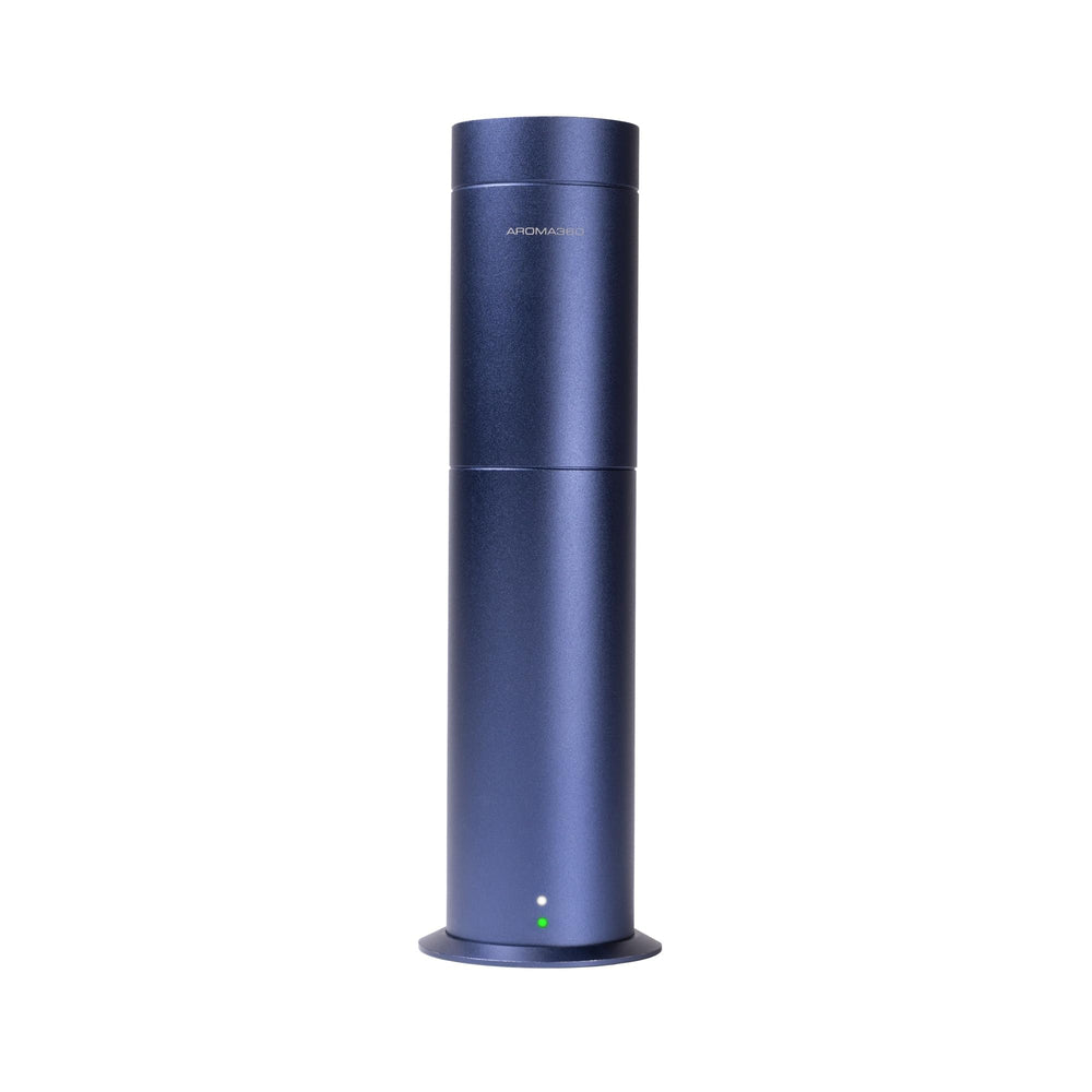 Aroma360 Mini Pro Scent Diffuser Blue front view