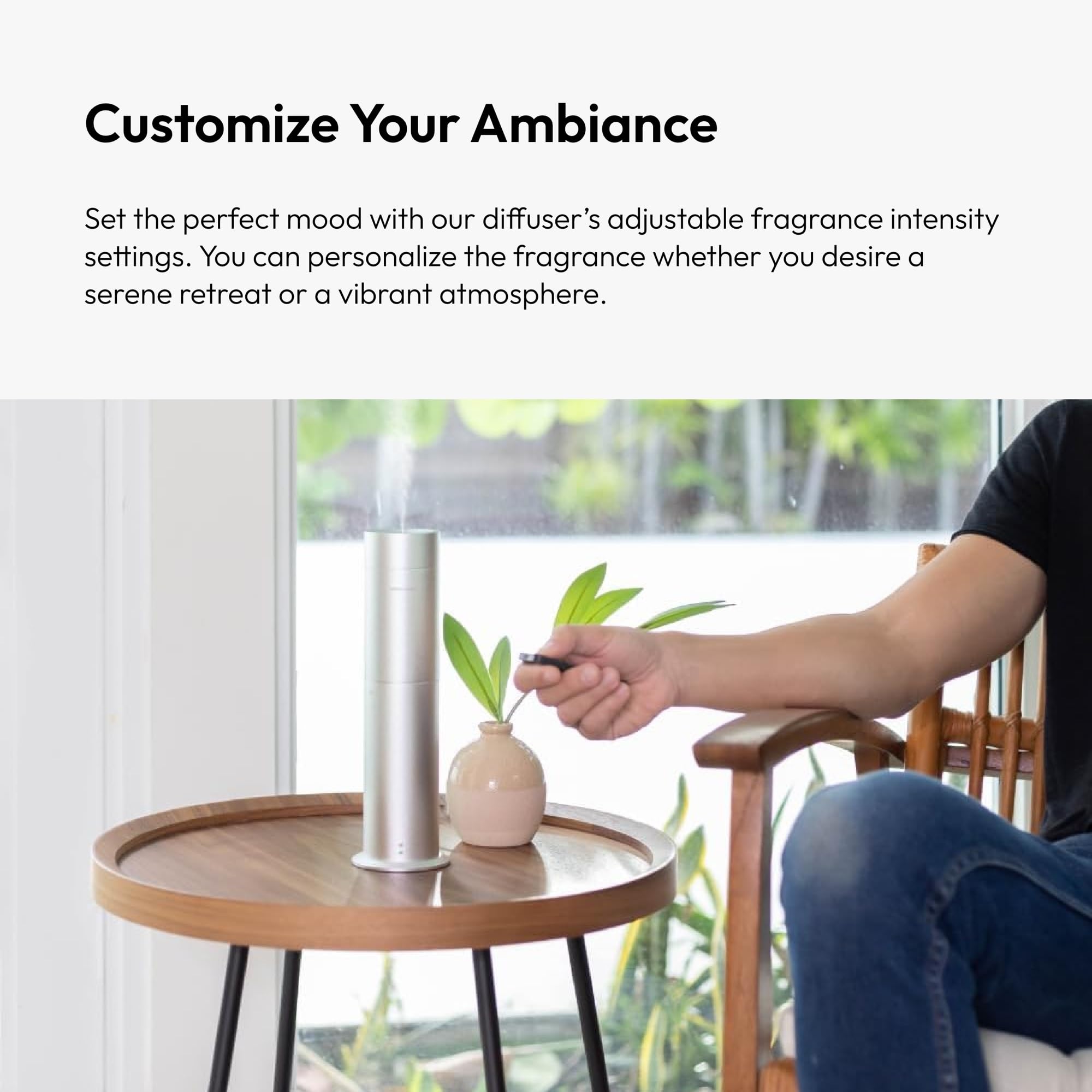 Aroma360 Mini Pro Scent Diffuser color options illustration