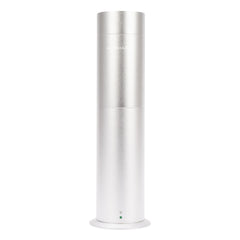 Aroma360 Mini Pro Scent Diffuser in Metallic Silver - front view