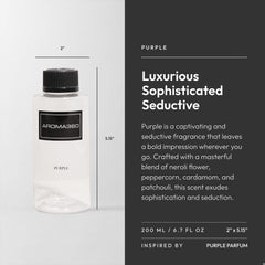 Aroma360 Purple 200mL pour captures the scent release for quick diffusion.