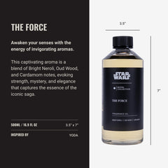 Aroma360 Star Wars The Force diffuser mist demonstrates room fragrance