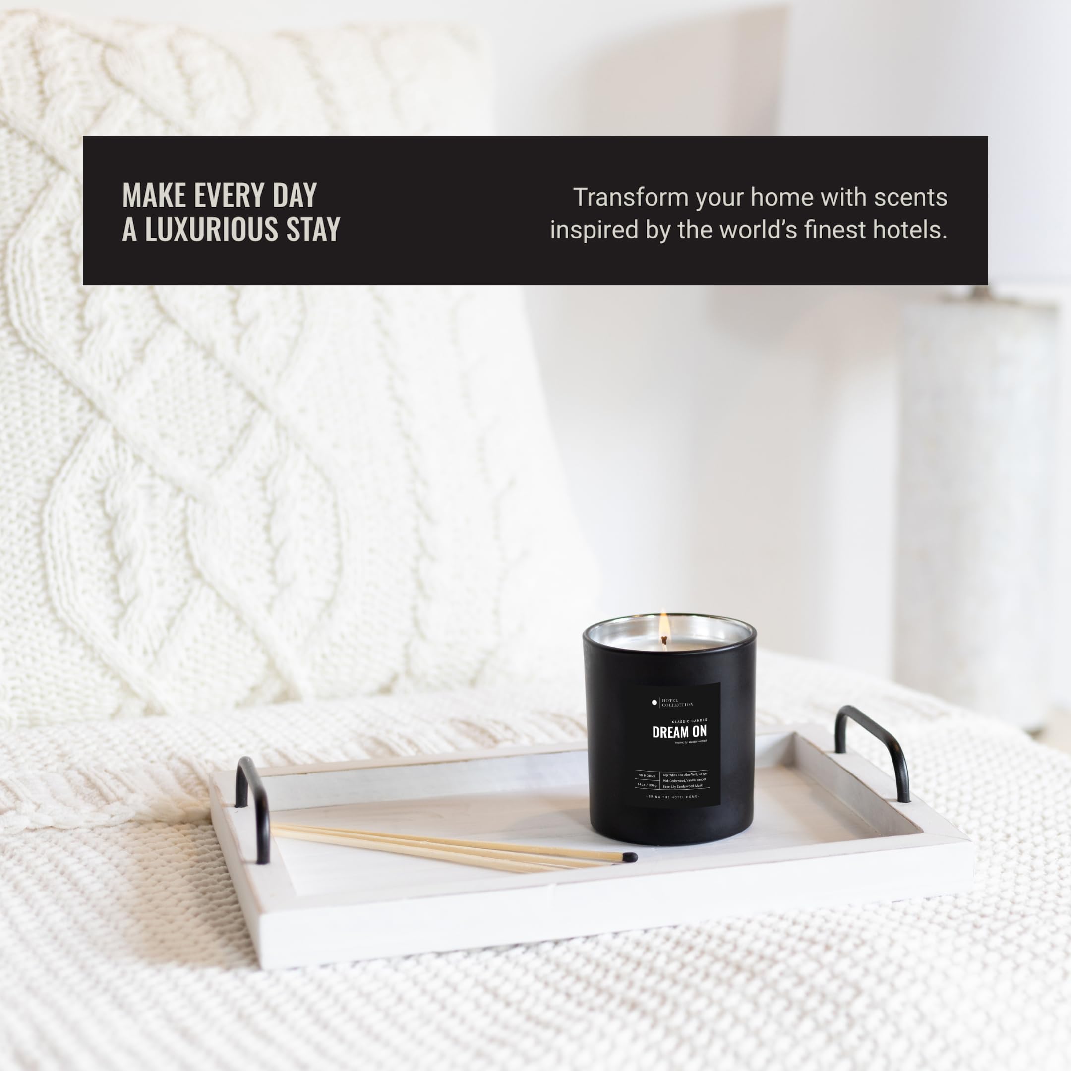 Aroma360 Sweetest Taboo Deluxe candle multi wick burn setup shown