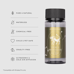 Aroma360 Taurus Pro-Pod diffuser setup highlighting hotel-standard fragrance in any room.