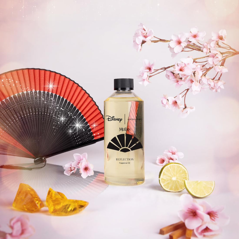 Graphic representation of Bergamot, Nutmeg and Jasmine scent profile