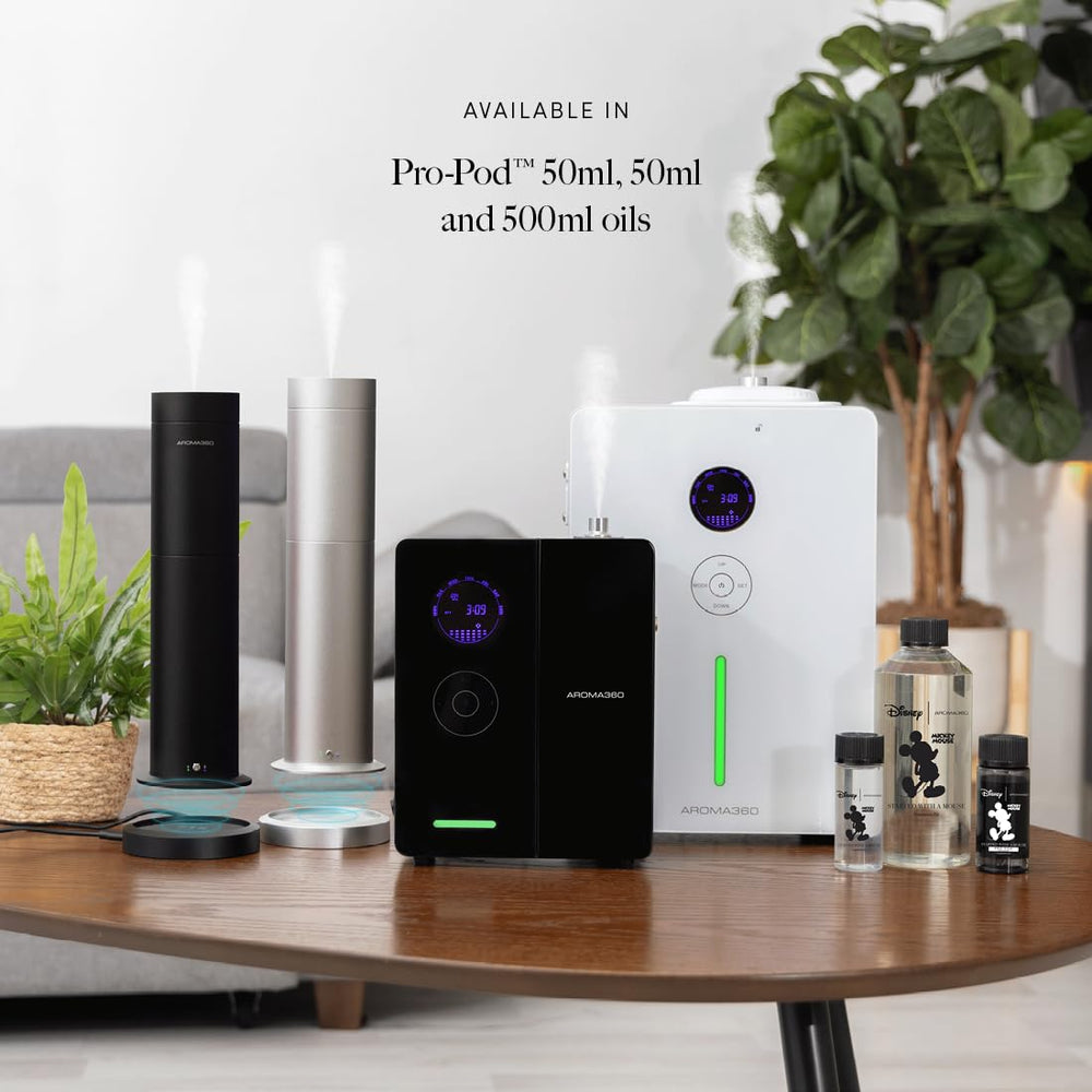 Pro-Pod diffuser in a modern setup with fragrance oil