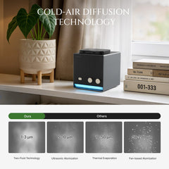 Close-up of Aromadd cold air diffusion technology
