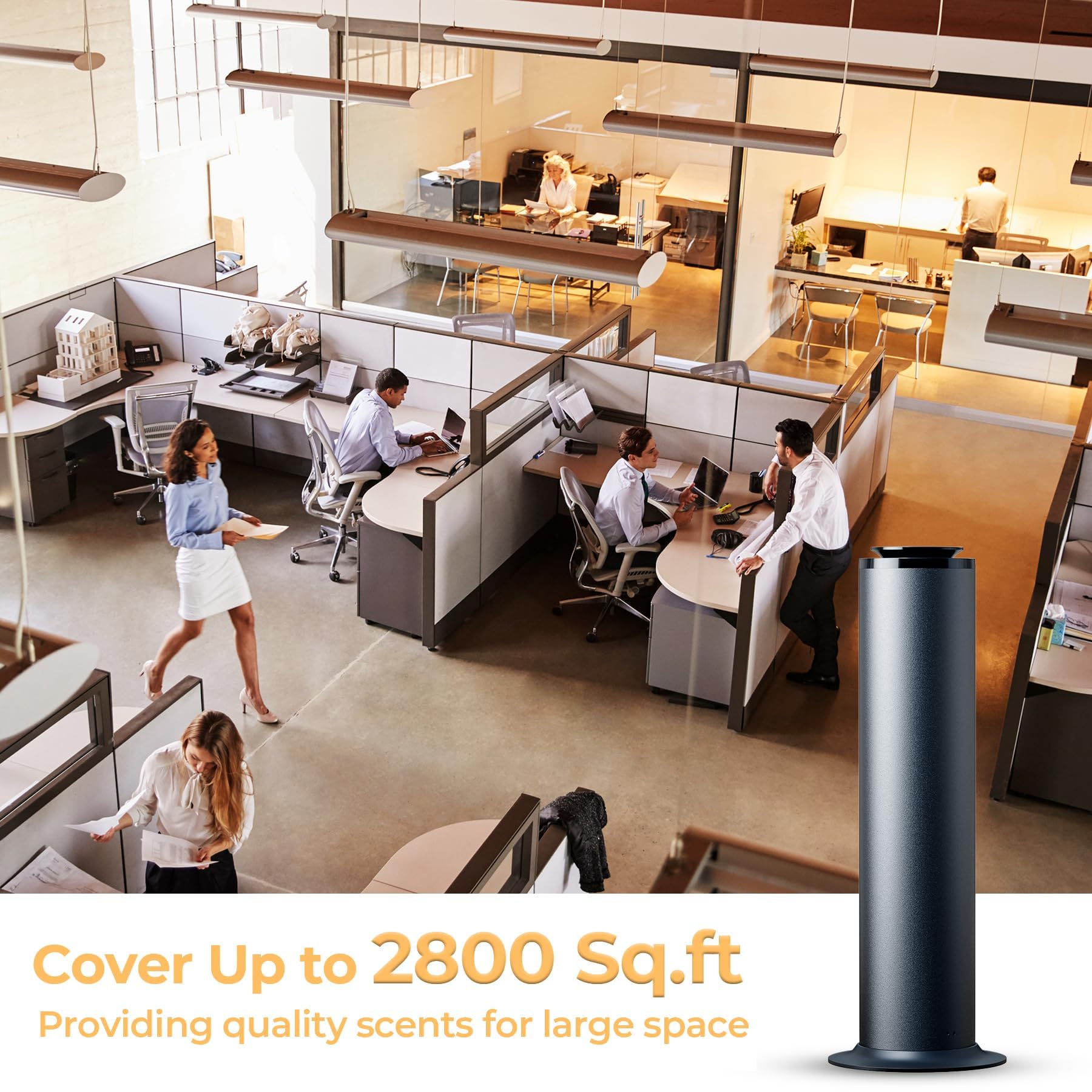 Cold-air atomization technology in Aromadd diffuser