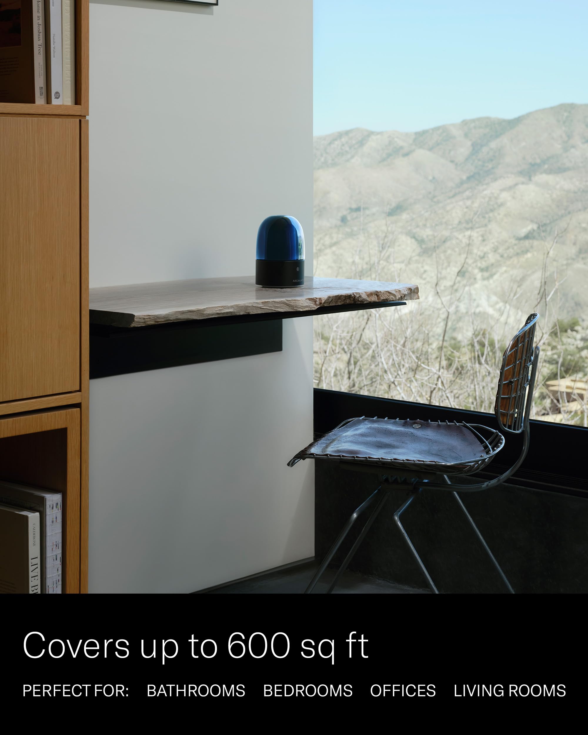 AromaDream nebulizing diffusion technology in action