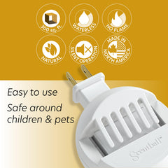 Five unscented refill pads for AromaHouse Scentball